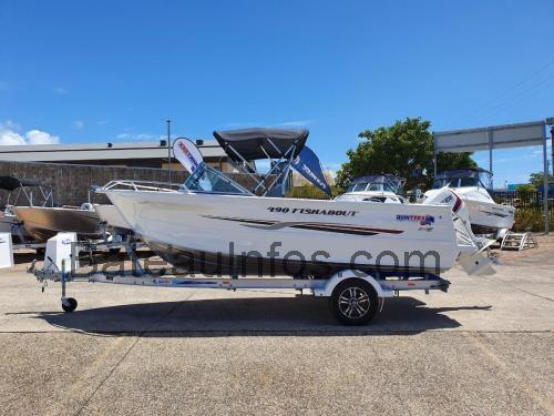 Quintrex 490 Fishabout fiche technique et avis